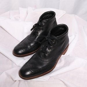 BLACK COLE HAAN ANKLE BOOT 9M